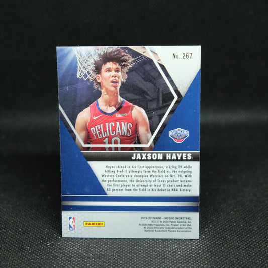 2019-20 Mosaic Jaxson Hayes NBA Debut Rookie Card