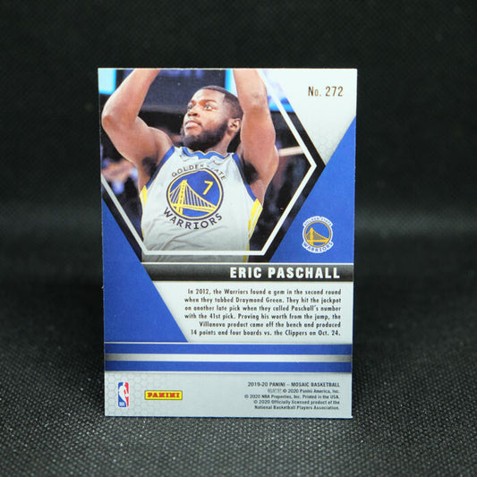 2019-20 Mosaic Eric Paschall NBA Debut Rookie Card