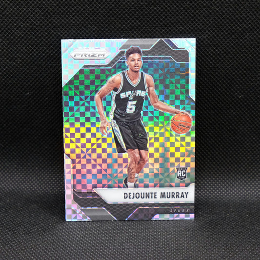 2016-17 Panini Prizm Dejounte Murray Checkerboard Silver Prizm Rookie #236