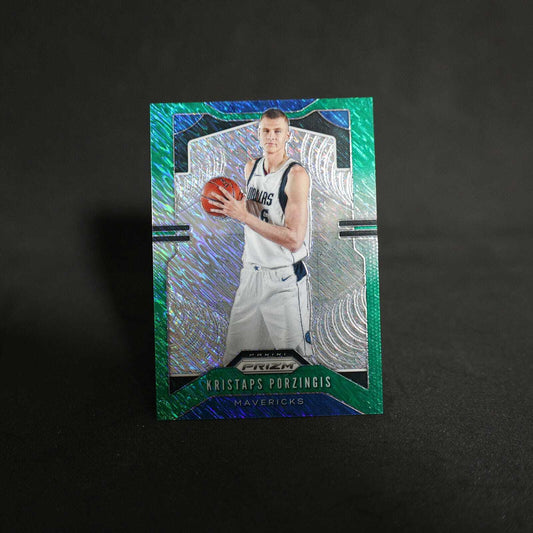 2019-20 Kristaps Porzingis Prizm Green Shimmer Prizm /25