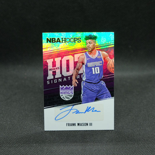 2017-18 Frank Mason III Hoops Hot Signatures