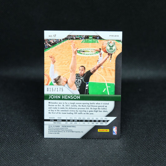 2018-19 John Henson Prizm Fast Break Blue Prizm /175