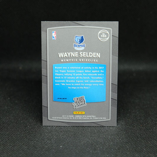 2017-18 Wayne Selden Donruss Optic Rated Rookie Holo Prizm