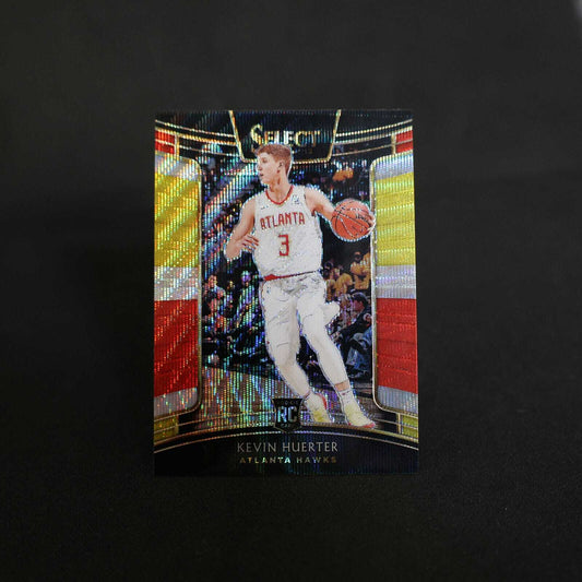 2018-19 Kevin Huerter Select Concourse Tri Colour Prizm Rookie Card