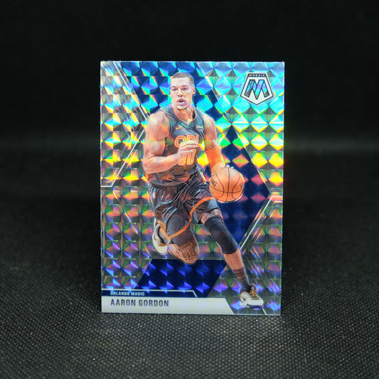 2019-20 Mosaic Aaron Gordon Silver Mosaic Prizm