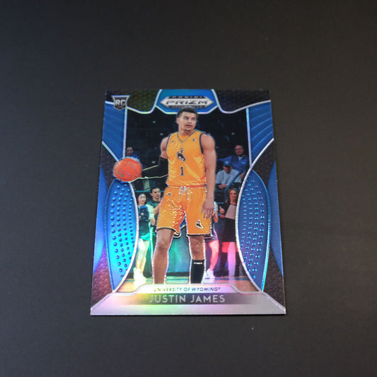 2019-20 Justin James Prizm Draft Picks #39 Blue Prizm Rookie Card