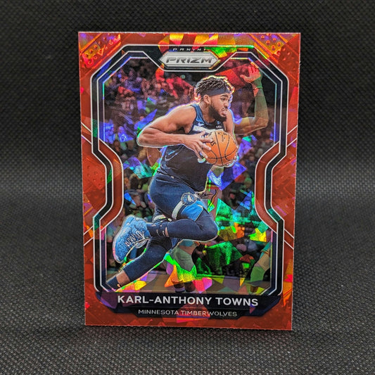 2020-21 Karl-Anthony Towns Prizm Red Ice Prizm