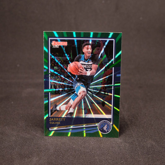 Jarrett Culver 2020-21 Donruss - Green Laser