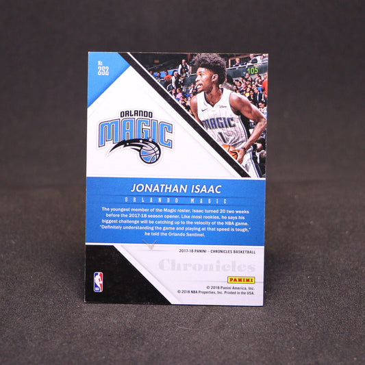 2017-18 Jonathan Isaac - Chronicles Pinnacle #252 Rookie Card