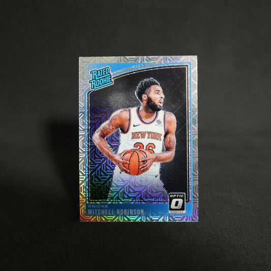 2018-19 Mitchell Robinson Donruss Optic Rated Rookie Mojo Prizm