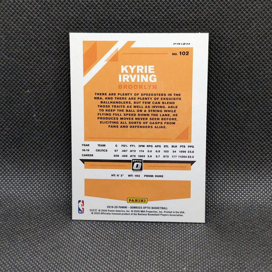 2019-20 Kyrie Irving Donruss Optic Silver Prizm