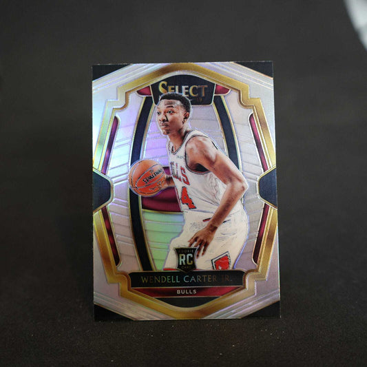 2018-19 Wendell Carter Jr. Select Premier Level Silver Prizm Rookie Card