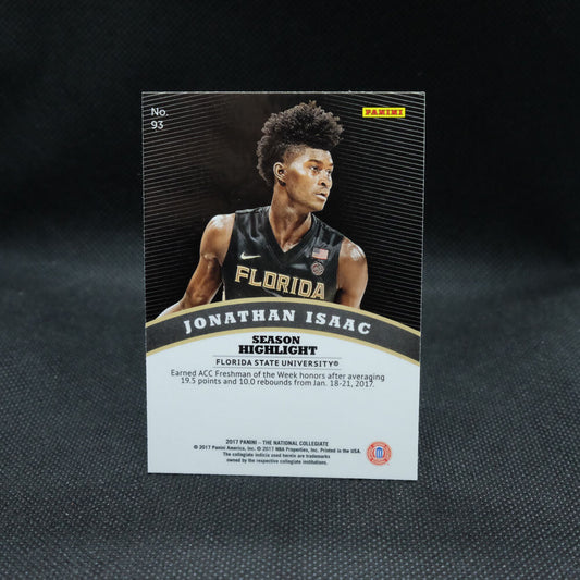 2017 Jonathan The National #93 Rookie Card