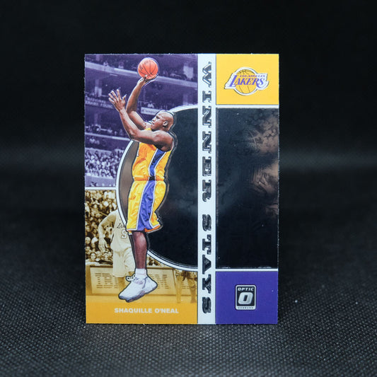 2019-20 Shaquille O'Neal Donruss Optic Winner Stays