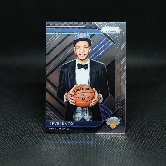 2018-19 Kevin Knox Prizm Luck Of The Lottery Rookie Card