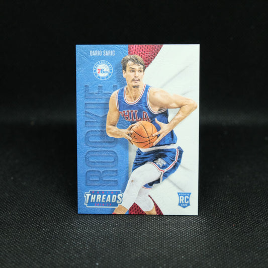 2016-17 Dario Saric Threads Leather Rookie Card