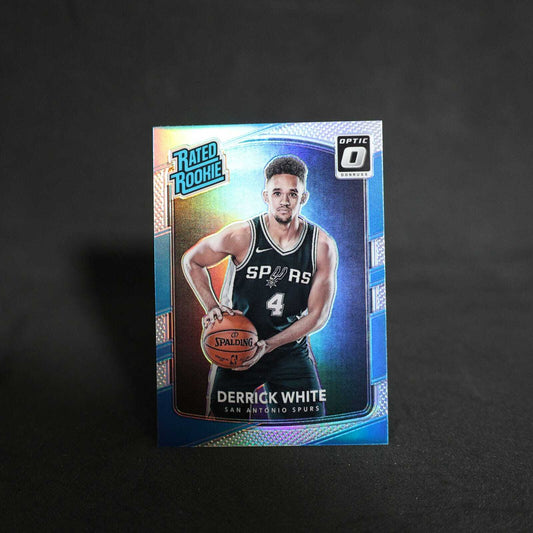 2017-18 Derrick White Donruss Optic Rated Rookie Holo Prizm