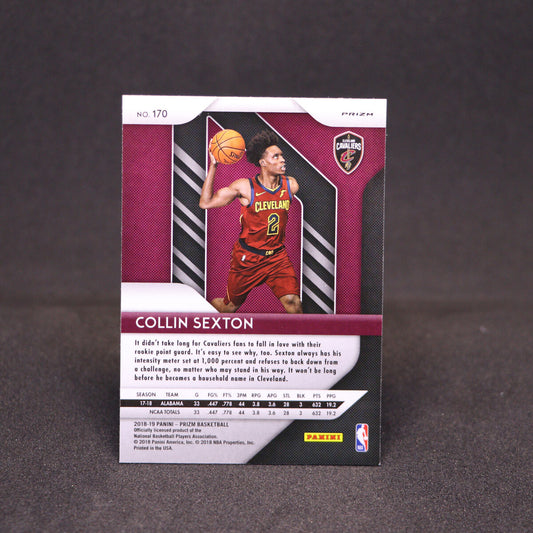 2018-19 Collin Sexton - Prizm NBA Ruby Wave Prizm Rookie Card