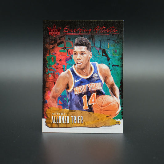 2018-19 Allonzo Trier Court Kings Emerging Artists Ruby Rookie /99