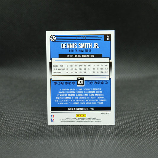 2018-19 Donruss Optic Dennis Smith Jr Pink Velocity /79