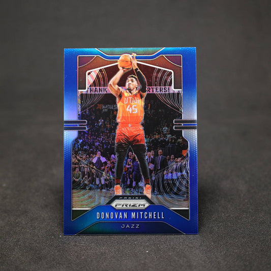 2019-20 Donovan Mitchell Panini Prizm Blue Prizm /199