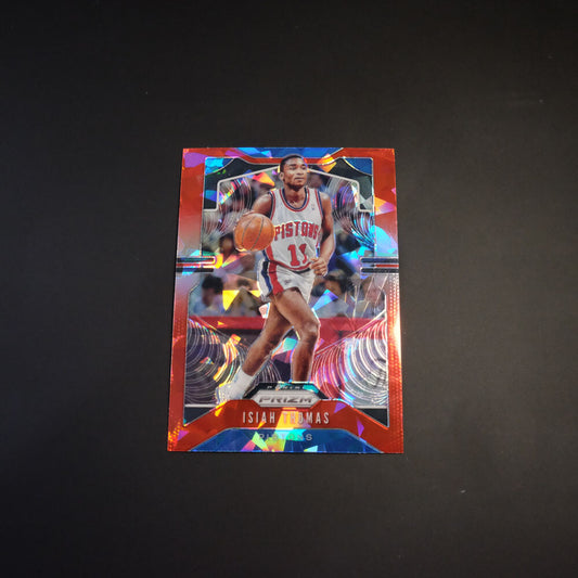 2019-20 Isaiah Thomas Prizm #30 Red Cracked Ice Prizm