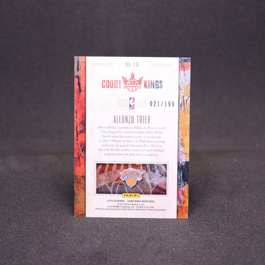 2018-19 Allonzo Trier - Court Kings Portraits Rookie Card /199