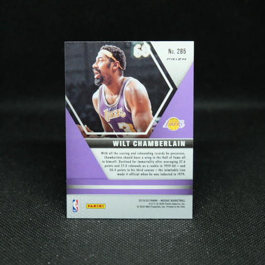 2019-20 Mosaic Wilt Chamberlain Hall of Fame Silver Prizm