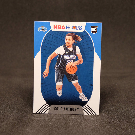 Cole Anthony 2020-21 Hoops #234 Rookie Card