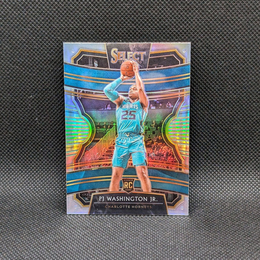 2019-20 PJ Washington Jr Select Concourse #93 Silver Prizm Rookie Card