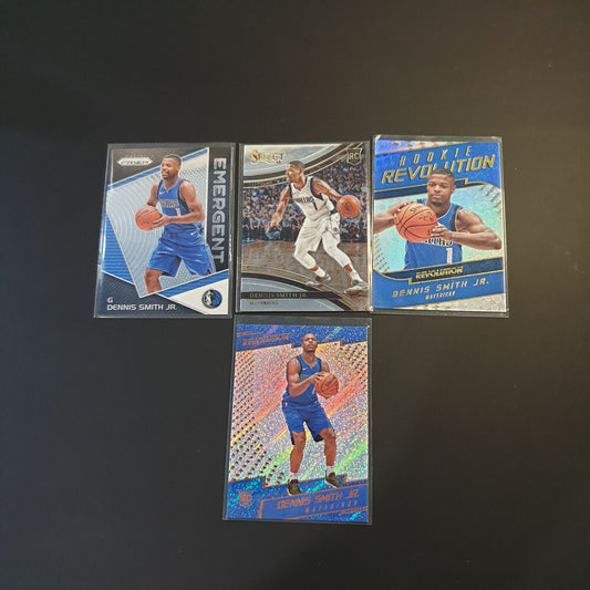 2017-18 Dennis Smith Jr Rookie Card Lot - 4 Cards