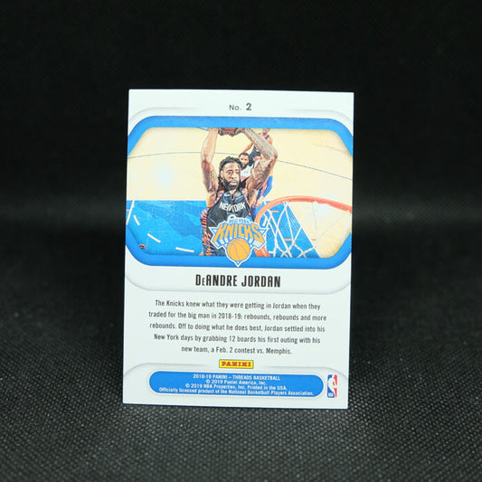 2018-19 DeAndre Jordan Threads Board of Directors Silver /199