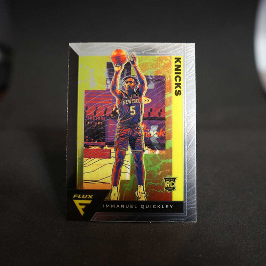 2020-21 Immanuel Quickley Panini Flux Rookie Card #205