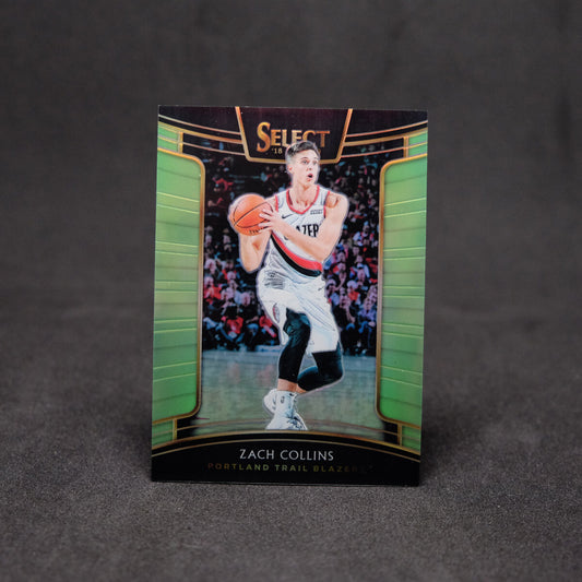 2018-19 Zach Collins Select - Concourse Lime Green Prizm /75