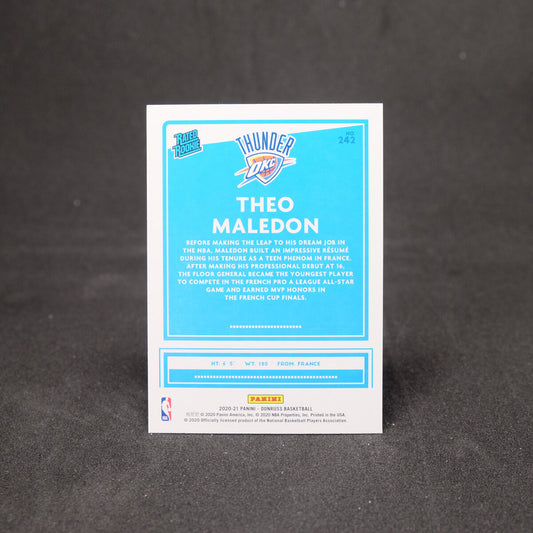 Theo Maledon 2020-21 Donruss Rated Rookie #242