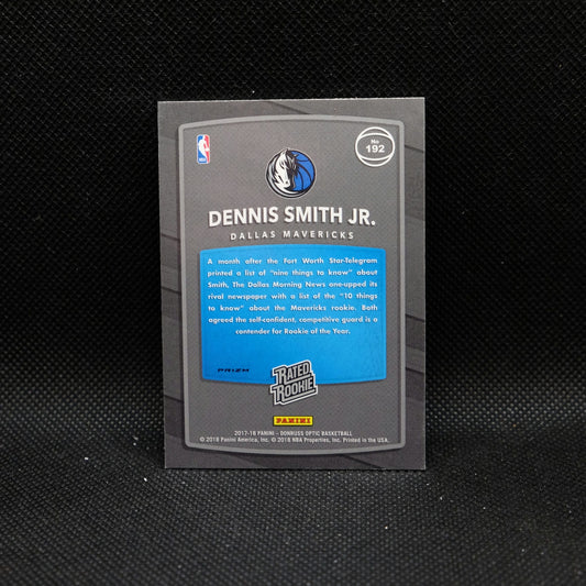 2017-18 Donruss Optic Dennis Smith Jr. Rated Rookie Silver Prizm