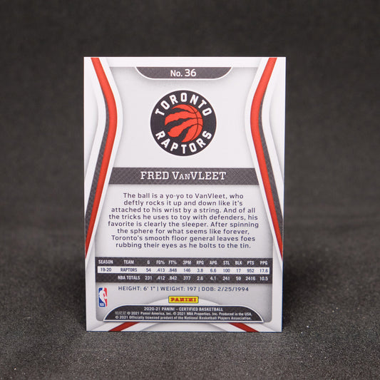 Fred VanVleet 2020-21 Certified Blue