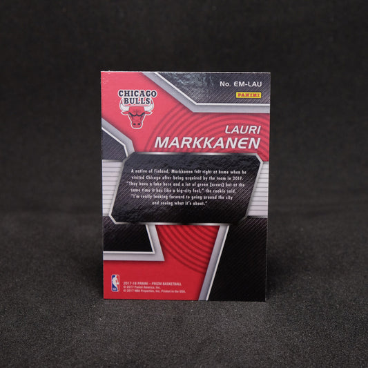 Lauri Markkanen 2017-18 Prizm Emergent Rookie Card