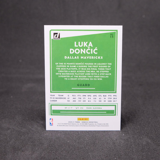 Luka Doncic 2020-21 Donruss #13