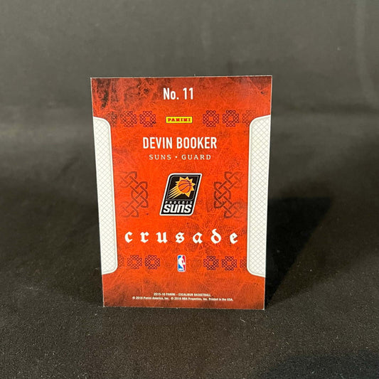 2015-16 Devin Booker Excalibur Crusade Camo Rookie Card RC
