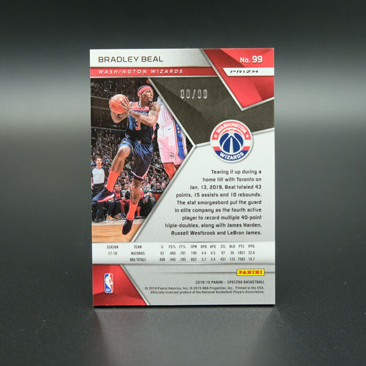 2018-19 Bradley Beal Spectra Red Sparkle /99