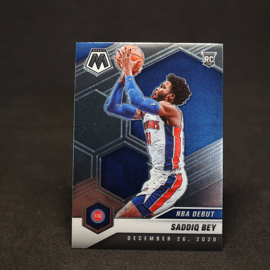 2020-21 Panini Mosiac Saddiq Bey NBA Debut Rookie Card RC