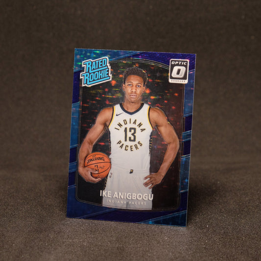 Ike Anigbogu 2017-18 Donruss Optic Rated Rookie Blue Stars /13