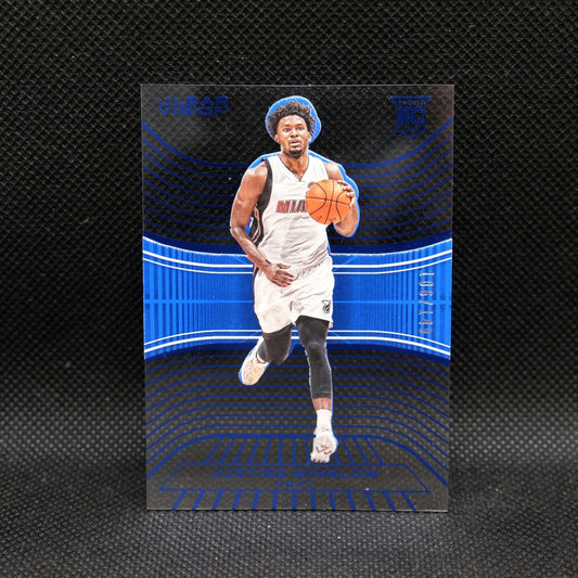 2015-16 Justise Winslow Clear Vision Blue Rookie Card /149