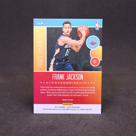 2017-18 Frank Jackson - Status Rookie Credentials /299