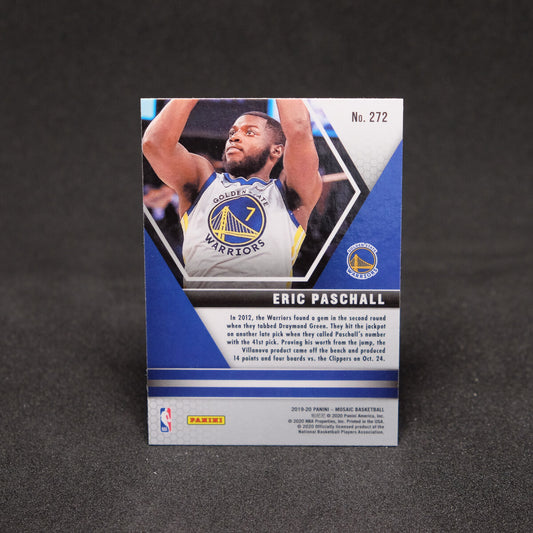 Eric Paschall 2019-20 Mosaic NBA Debut Rookie Card