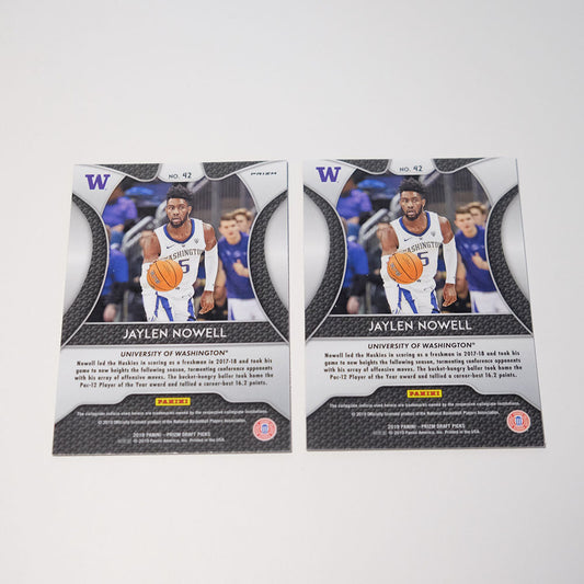 2019-20 Prizm Draft Picks Jaylen Nowell Blue Prizm Rookie Card Lot