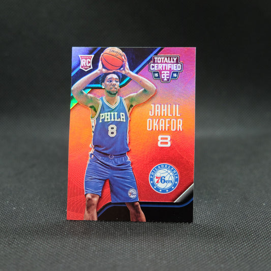 2015-16 Jahlil Okafor Totally Certified Red Rookie Card /149