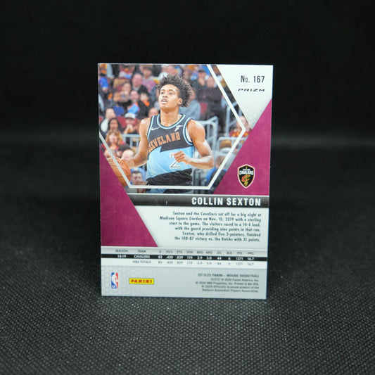 2019-20 Mosaic Collin Sexton Pink Camo Prizm