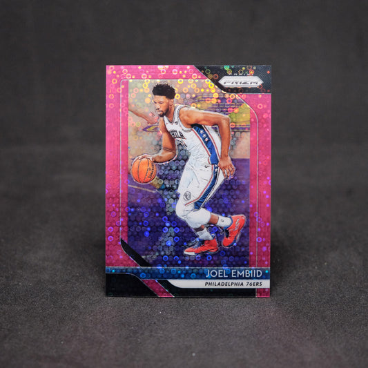 2018-19 Joel Embiid Panini Prizm - Pink Fast Break Prizm /50